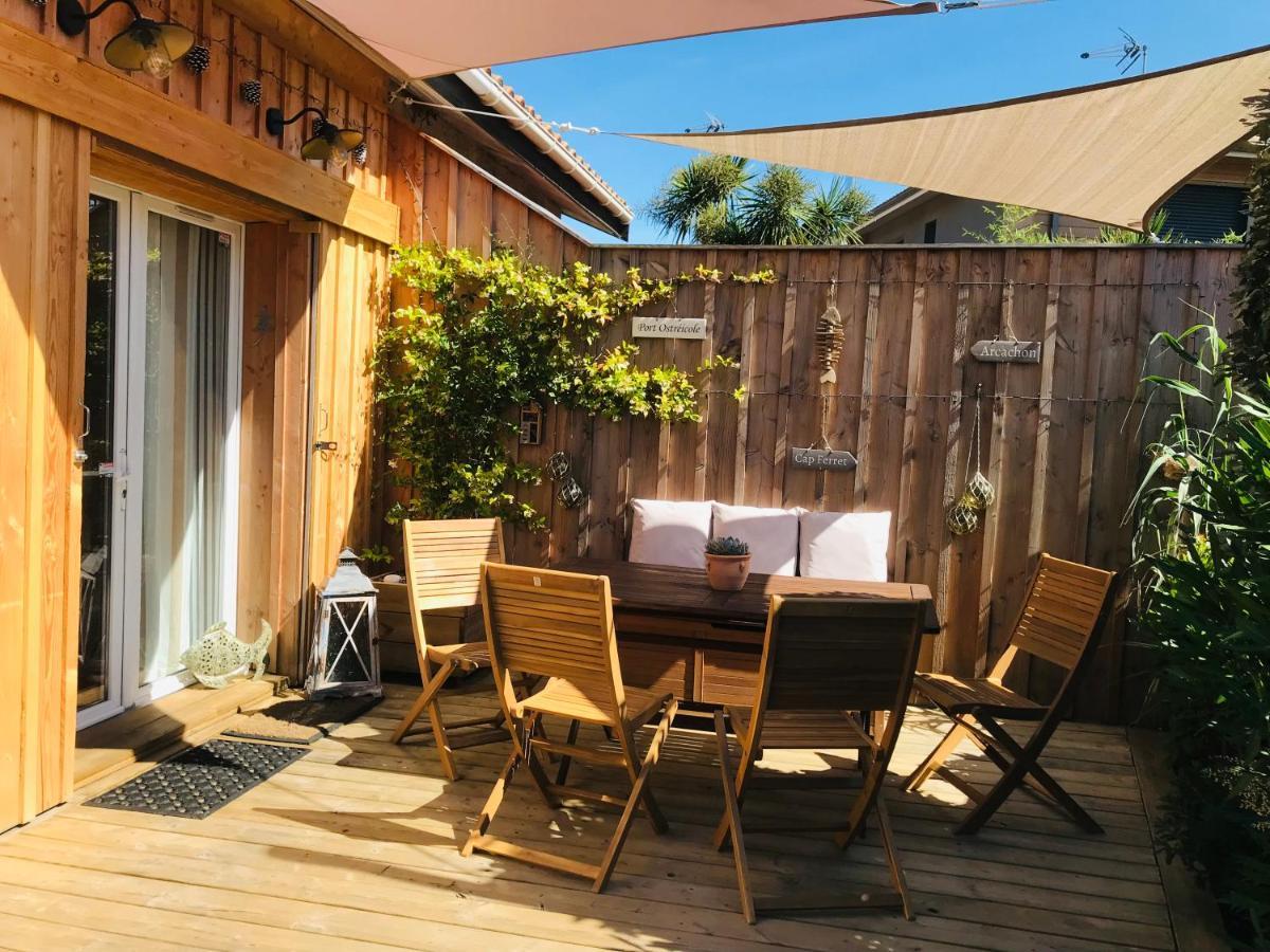 Cocon Entre Presqu'Ile Du Cap Ferret Et Plages Oceanes - Terrasse - 1 Velo Gratuit Ares Exterior photo